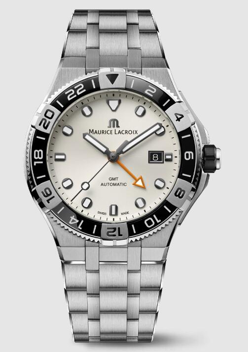 Maurice Lacroix AIKON AUTOMATIC VENTURER GMT AI6158-SS002-130-1 Replica Watch
